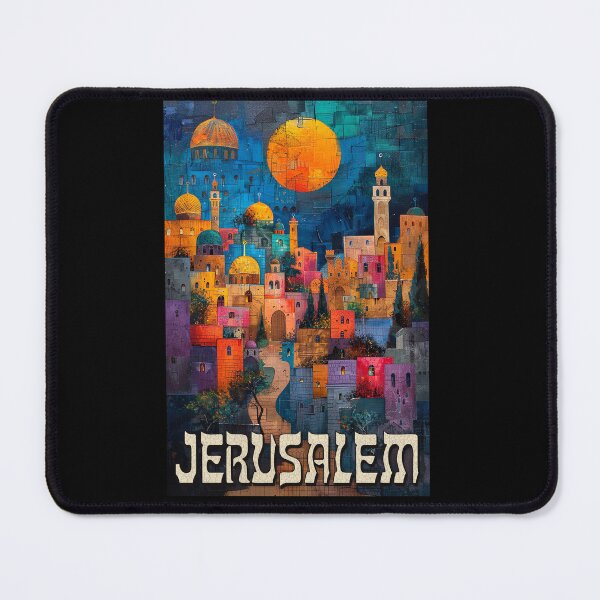 Item preview, Vibrant Jerusalem designed and sold by Yogimeister.