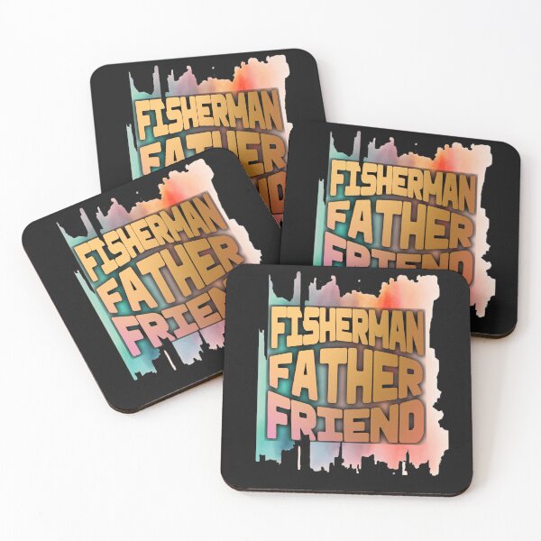 Item preview, Color Splashes Fisherman, Father, Friend Daddy Design designed and sold by Raise2Shine.
