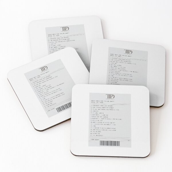 Item preview, The Tortured Poets Department (TTPD) - Receipt Style designed and sold by vbsartwork.
