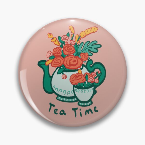 Item preview, Tea Time Tea Set With Flowers designed and sold by Art-Lyss.