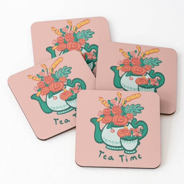 Item preview, Tea Time Tea Set With Flowers designed and sold by Art-Lyss.