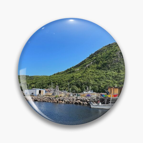 Item preview, Quaint fishing town in Canada designed and sold by ClarissaFlora.