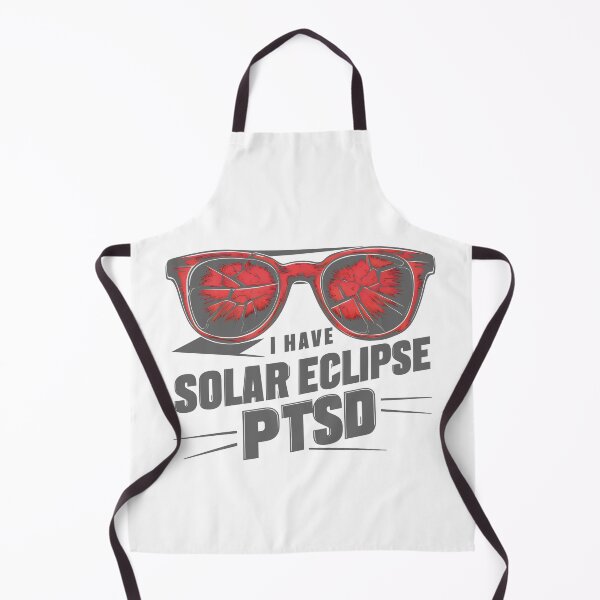 Item preview, I have solar eclipse PTSD: Shades of Red, Grey, and Black designed and sold by SplashTastic.