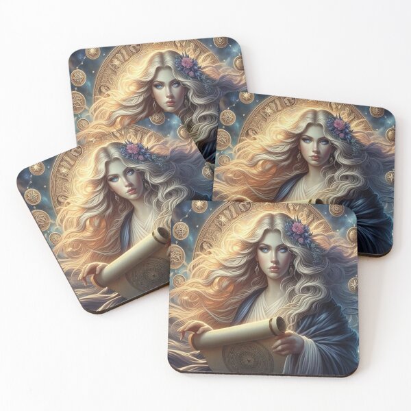 Item preview, Vàr, Norse Goddess of promise and oath designed and sold by Jonrir-Seidr.