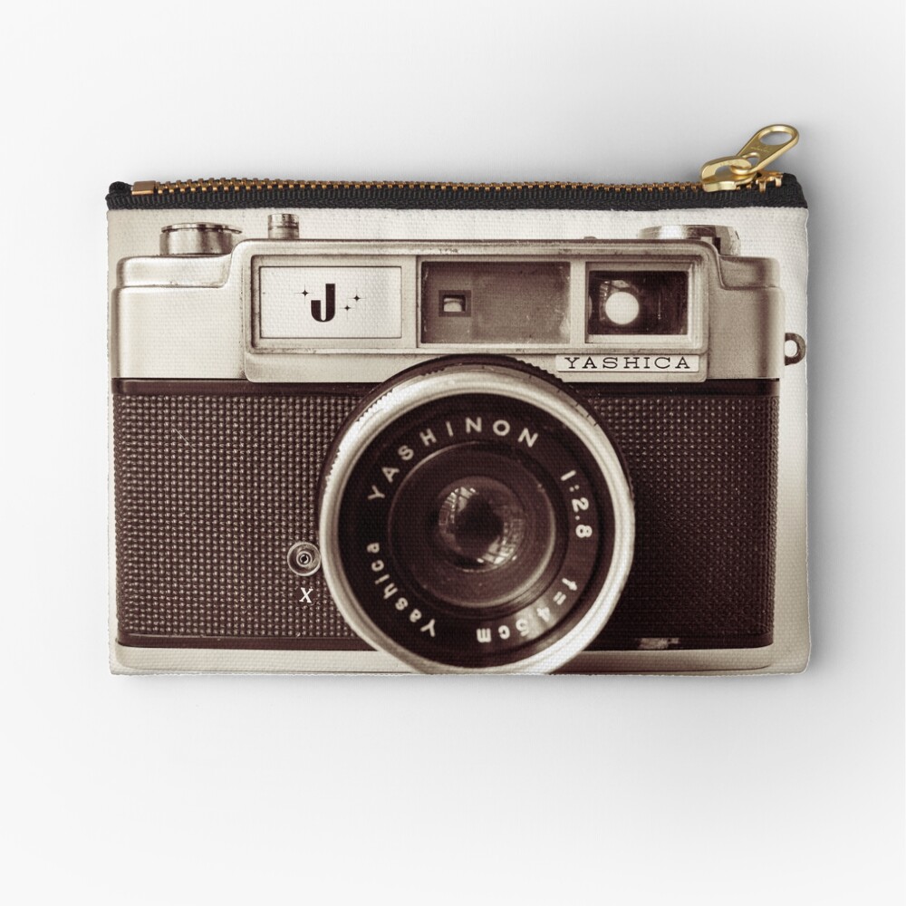 Camera Retro Zipper Pouch