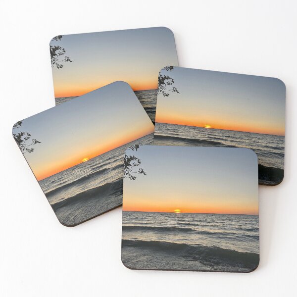 Item preview, Gorgeous summer sunset lake view designed and sold by ClarissaFlora.