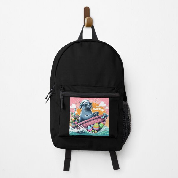 Item preview, Navy SEAL in a boat Easter Funny animals designed and sold by Expressions-Sel.