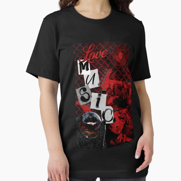 Vista previa del artículo con la obra «Hola Ren Me encanta la música Busking Soy un renegado Merch Gill Letras Merch Shirt Rap Música», diseñado y vendido por UTurnMerch.