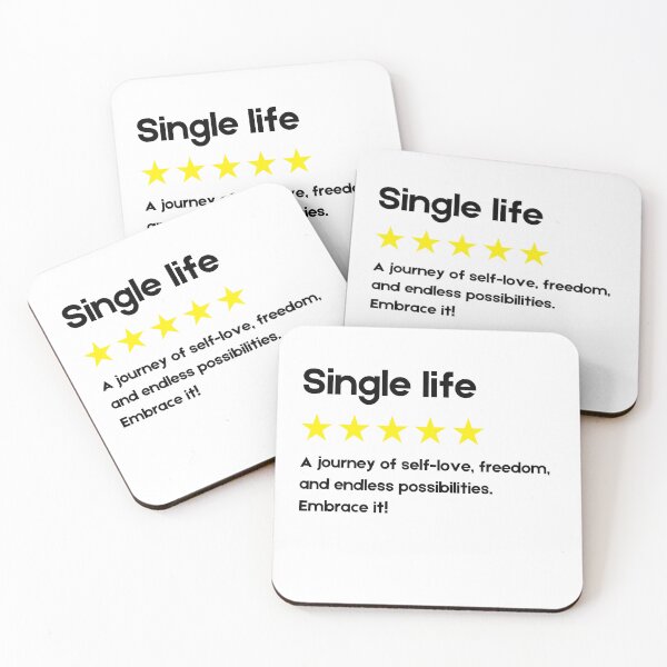 Item preview, Product Review, Single life, five star designed and sold by Numbers-Art.