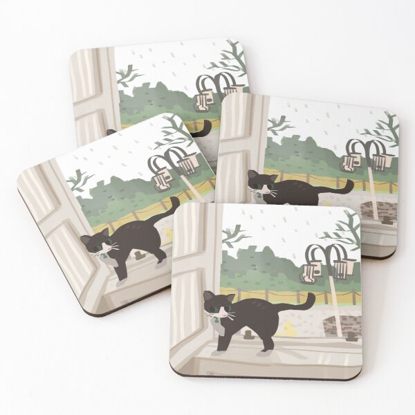 Item preview, cat and window designed and sold by puddingroll.