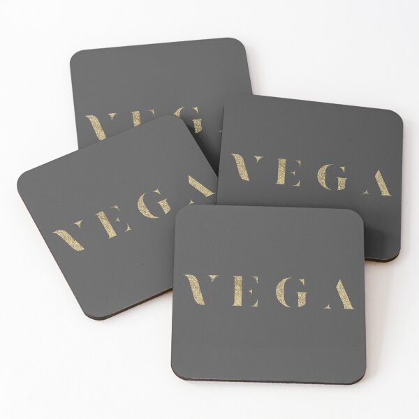 Item preview, VEGA - Marble Luxury Gold Text Logo - Dark Grey designed and sold by Simone Morana Cyla.