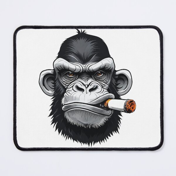 Item preview, Smoking Chimp designed and sold by Petersnook.