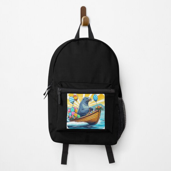 Item preview, Easter Funny animals Navy SEAL in a boat designed and sold by Expressions-Sel.