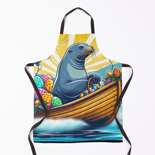 Item preview, Easter Funny animals Navy SEAL in a boat designed and sold by Expressions-Sel.