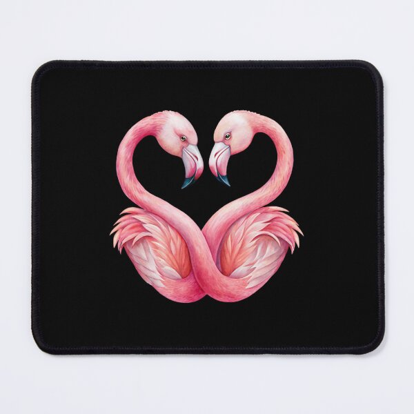 Item preview, pink flamingo heart designed and sold by jkrphoto.