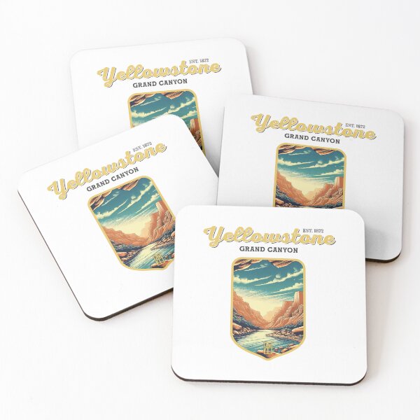 Item preview, USA - NATIONAL PARK - YELLOWSTONE Grand Canyon of the Yellowstone - 6 designed and sold by ArtProjectShop.