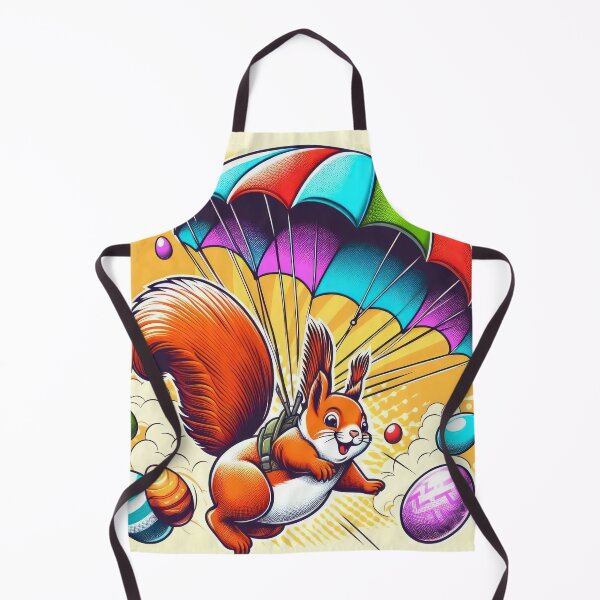 Item preview, Easter Funny animals squirrel with parachute designed and sold by Expressions-Sel.