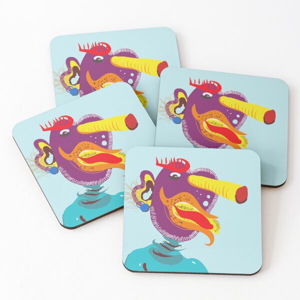 Item preview, 44 OooH FABIENNE ‘t spel es espe - best selling colorful friends design - funny face/character design designed and sold by IsaboCreations.