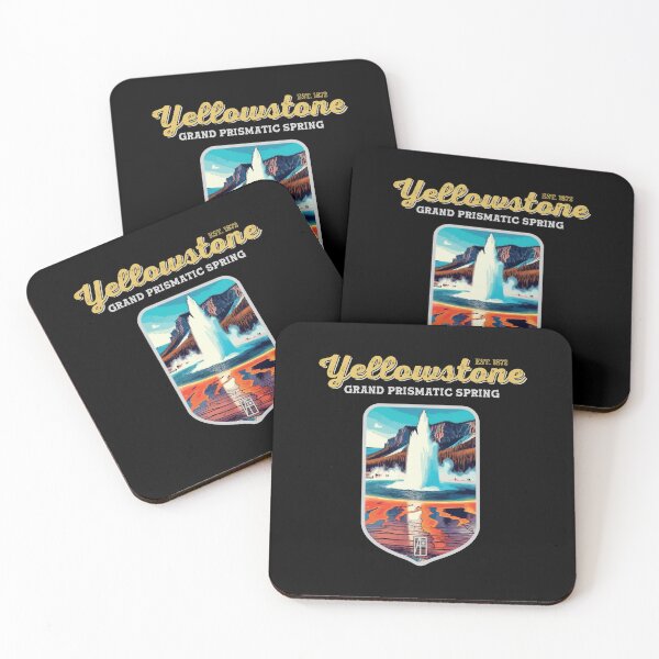 Item preview, USA - NATIONAL PARK - YELLOWSTONE Grand Prismatic Spring - 1 designed and sold by ArtProjectShop.
