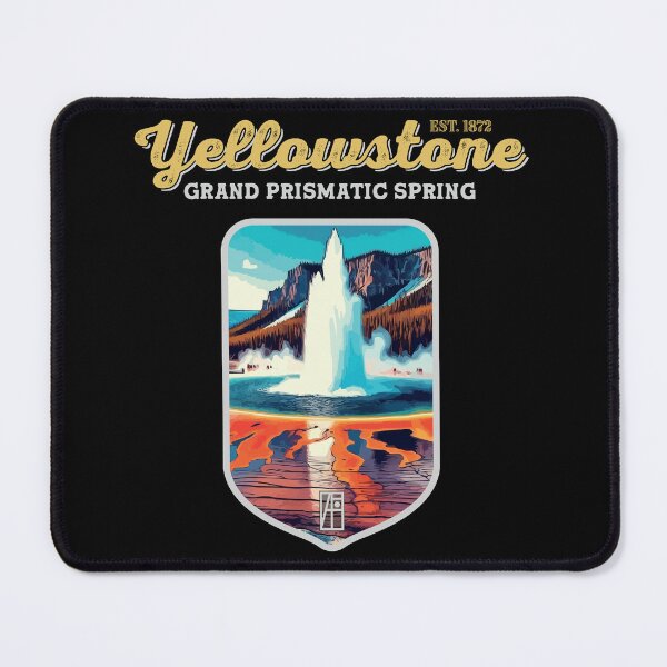 Item preview, USA - NATIONAL PARK - YELLOWSTONE Grand Prismatic Spring - 1 designed and sold by ArtProjectShop.