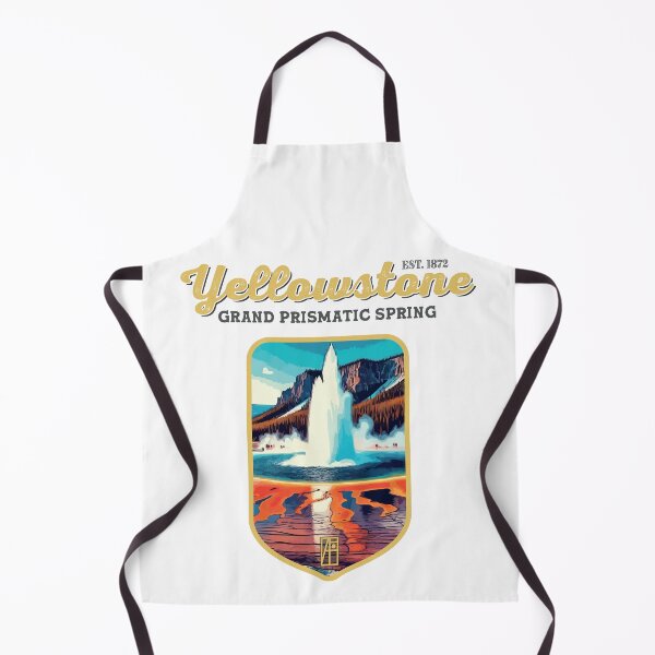 Item preview, USA - NATIONAL PARK - YELLOWSTONE Grand Prismatic Spring - 2 designed and sold by ArtProjectShop.
