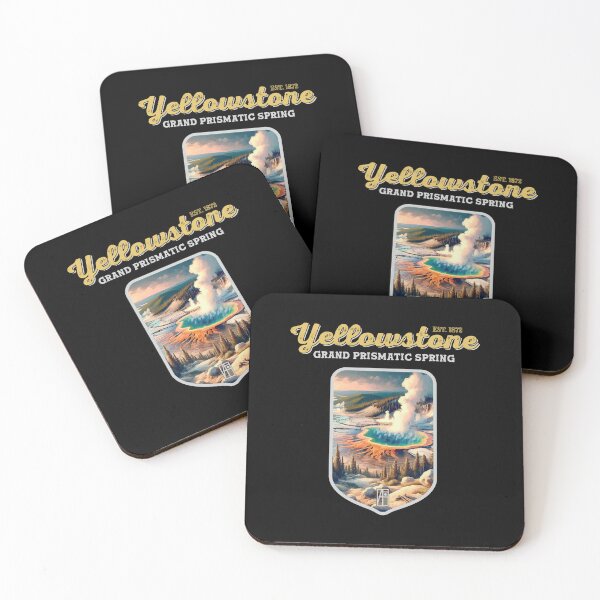 Item preview, USA - NATIONAL PARK - YELLOWSTONE Grand Prismatic Spring - 3 designed and sold by ArtProjectShop.