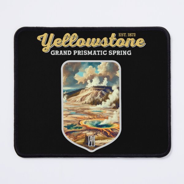 Item preview, USA - NATIONAL PARK - YELLOWSTONE Grand Prismatic Spring - 5 designed and sold by ArtProjectShop.