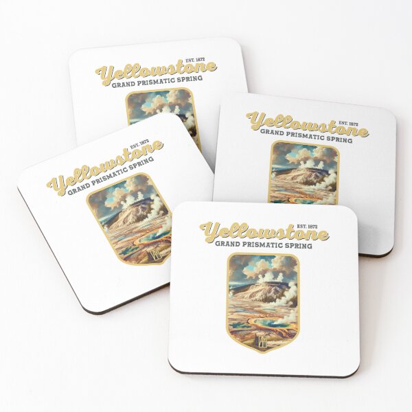 Item preview, USA - NATIONAL PARK - YELLOWSTONE Grand Prismatic Spring - 6 designed and sold by ArtProjectShop.