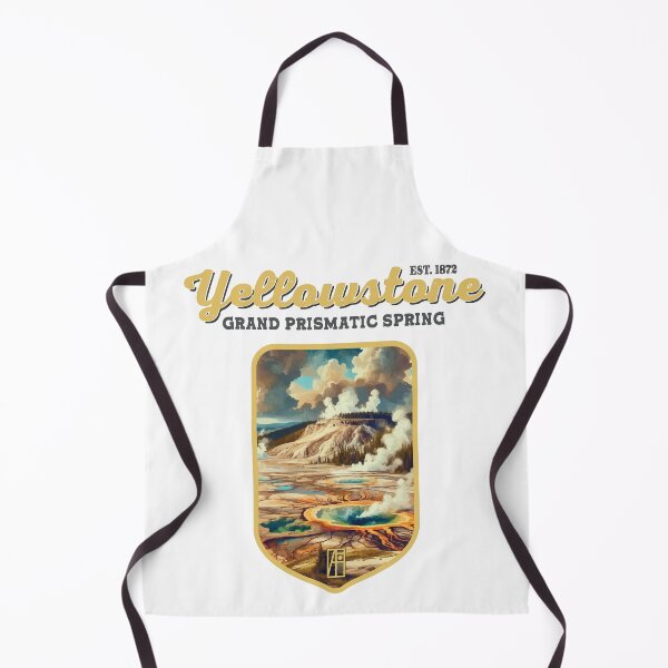 Item preview, USA - NATIONAL PARK - YELLOWSTONE Grand Prismatic Spring - 6 designed and sold by ArtProjectShop.