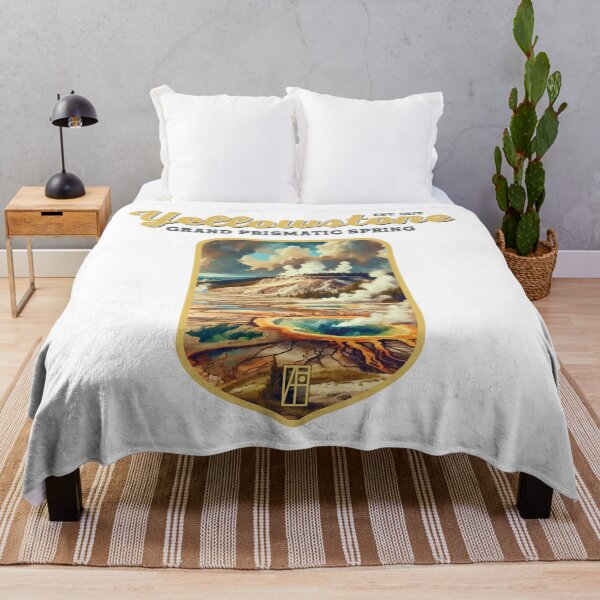 Item preview, USA - NATIONAL PARK - YELLOWSTONE Grand Prismatic Spring - 6 designed and sold by ArtProjectShop.