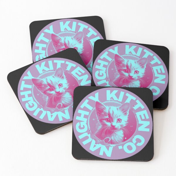 Item preview, Naughty Kitten Co. - Bright Blue designed and sold by pUNKnown.