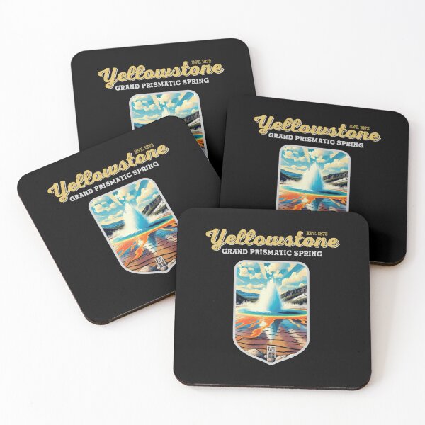 Item preview, USA - NATIONAL PARK - YELLOWSTONE Grand Prismatic Spring - 7 designed and sold by ArtProjectShop.
