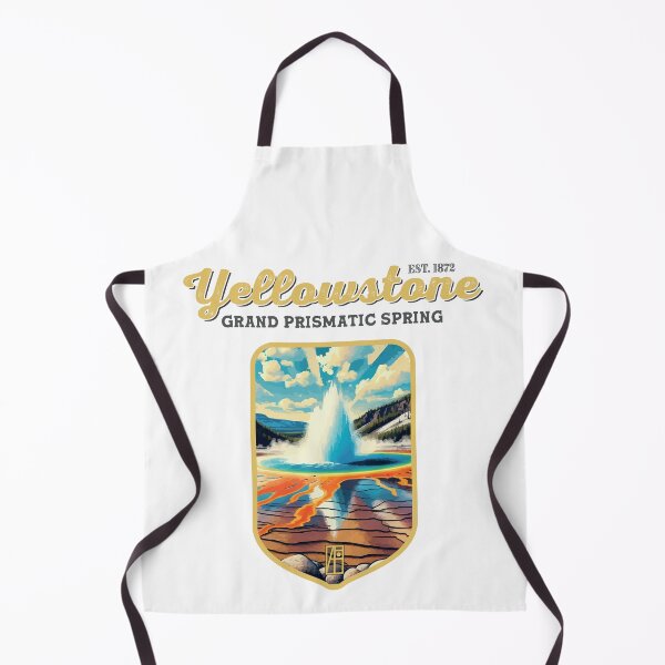Item preview, USA - NATIONAL PARK - YELLOWSTONE Grand Prismatic Spring - 8 designed and sold by ArtProjectShop.