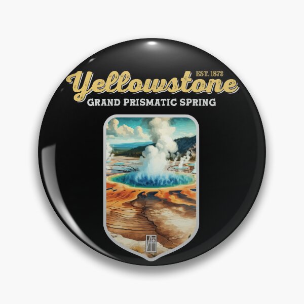 Item preview, USA - NATIONAL PARK - YELLOWSTONE Grand Prismatic Spring - 9 designed and sold by ArtProjectShop.