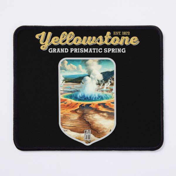 Item preview, USA - NATIONAL PARK - YELLOWSTONE Grand Prismatic Spring - 9 designed and sold by ArtProjectShop.