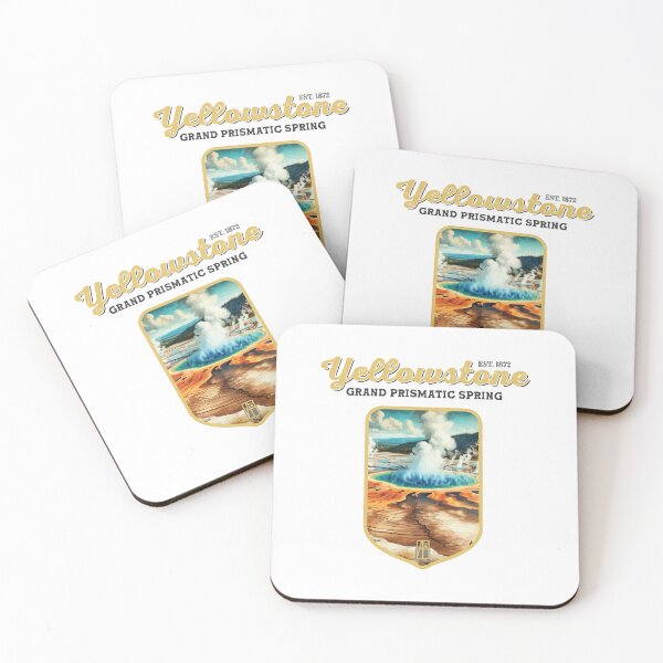 Item preview, USA - NATIONAL PARK - YELLOWSTONE Grand Prismatic Spring - 10 designed and sold by ArtProjectShop.