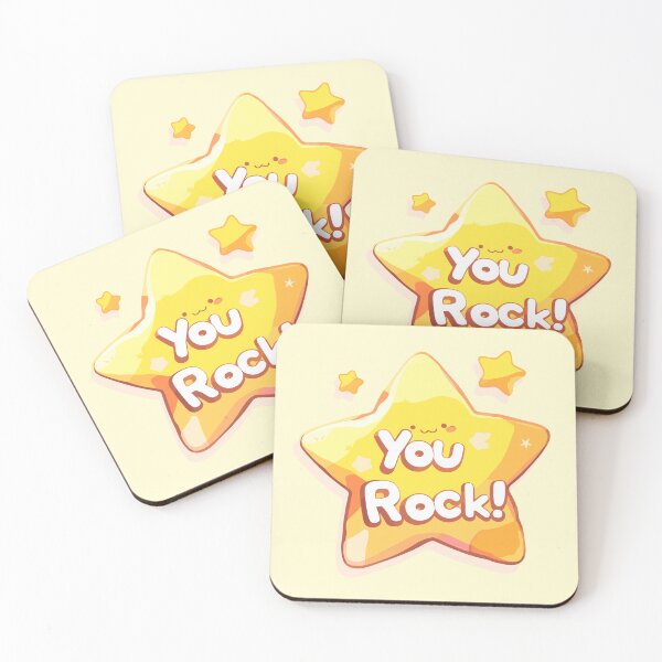 Item preview, You Rock Gold Star designed and sold by SweetClicks123.