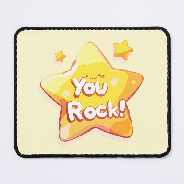 Item preview, You Rock Gold Star designed and sold by SweetClicks123.
