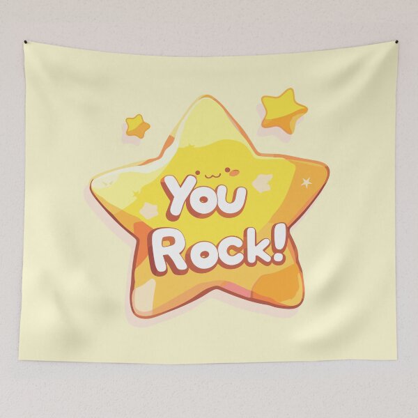 Item preview, You Rock Gold Star designed and sold by SweetClicks123.