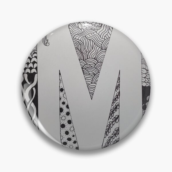 Item preview, Zentangle M designed and sold by auroramwalker.