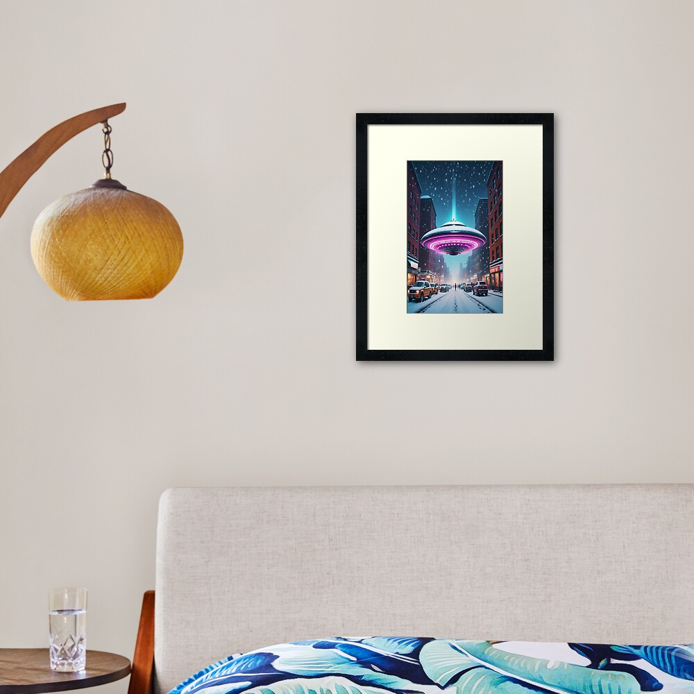 Item preview, Framed Art Print designed and sold by eXtraHumans.