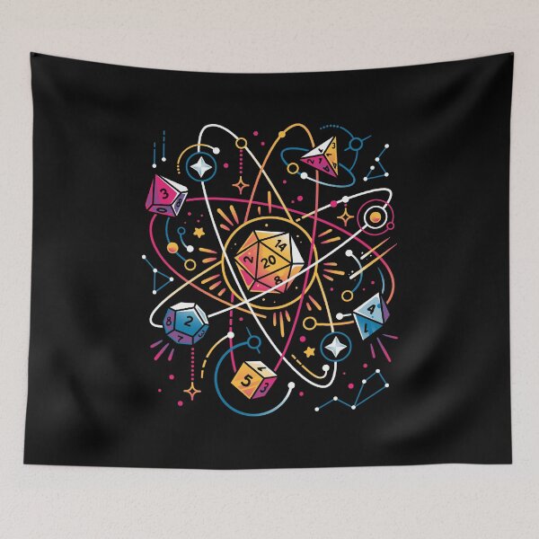 Item preview, Orbital Atomic Dice - Space RPG designed and sold by Snouleaf.