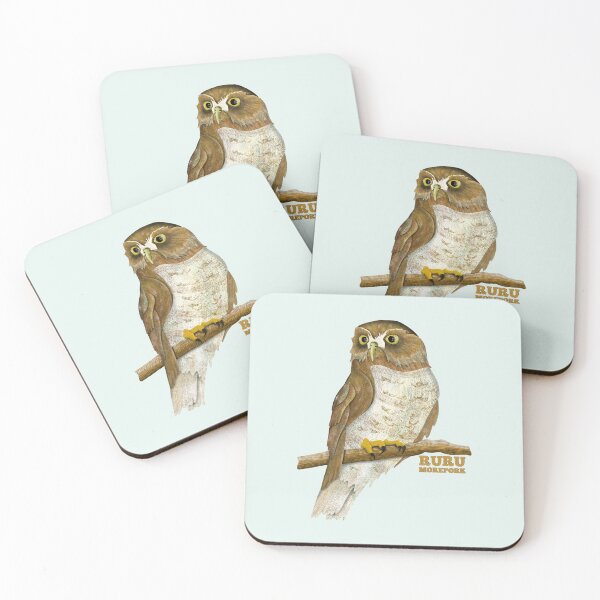 Item preview, Morepork RURU New Zealand Bird designed and sold by piedaydesigns.