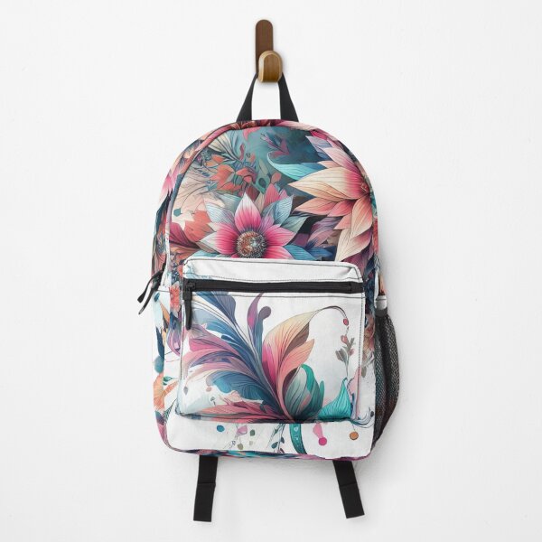 Item preview, Flourishing Whimsy A Fantasia of Colourful Floral Elegance designed and sold by ArtComixHaven.
