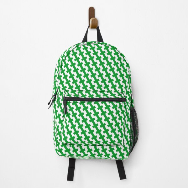 Item preview, Green Parallel Line Hash Marks White Zipper Design designed and sold by Alchemy-A-La-G.