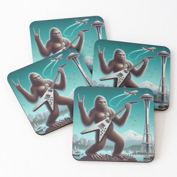 Item preview, Bigfoot Rocks Seattle designed and sold by nurbsmon.