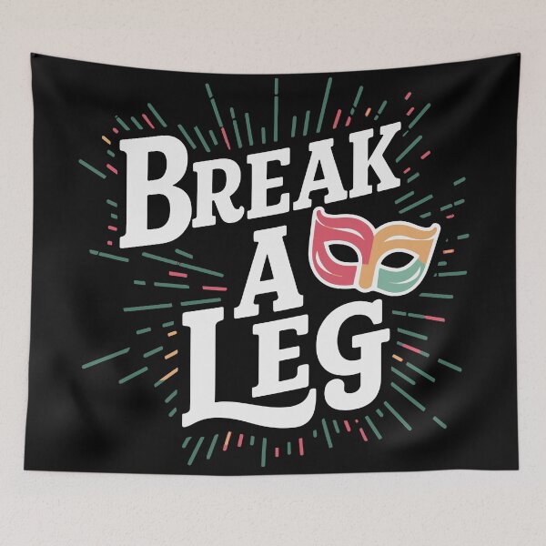 Item preview, Break a leg x break a leg designed and sold by The  Knick Knack Nook.