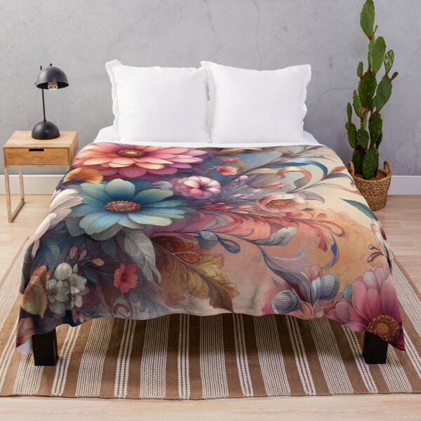 Item preview, Enchanted Bloom Vintage Botanicals in Soft Pastel Symphony designed and sold by ArtComixHaven.