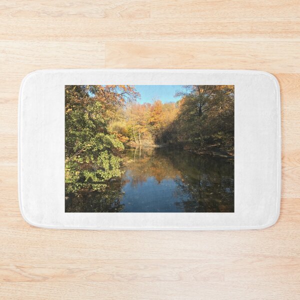 Item preview, Lake in Central Park, New York in Fall designed and sold by OutOfTordinary.