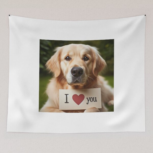 Item preview, I love you dog designed and sold by TodeNina.